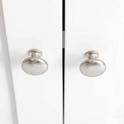 Farro White Small 2 Door Cabinet - Fully Assembled By Roseland Furniture - thumbnail 5
