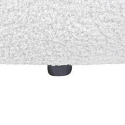 Beliani Kids Armchair Panda Viby Boucle White - thumbnail 8