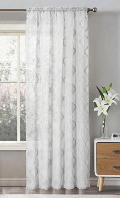 Intimates Tufted Voile Panel Slot Top - White