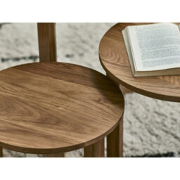 Oakham Nordvik Nest Of 3 Tables In Oak - thumbnail 8