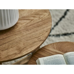 Oakham Nordvik Nest Of 3 Tables In Oak - thumbnail 7