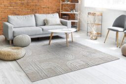 RugsX Carpet Santo Sisal 1001 Geometric Grey   120X170 Cm - thumbnail 3