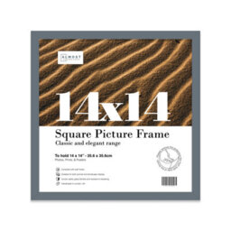 14X14 Grey Picture Frame (35.6 X 35.6Cm) Poster, Photo, Artwork, Gallery Wall Or Print - thumbnail 1