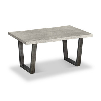 Soho Grey 85Cm Large Industrial Coffee Table - By Roseland Furniture - image 1