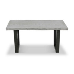 Soho Grey 85Cm Large Industrial Coffee Table - By Roseland Furniture - thumbnail 5