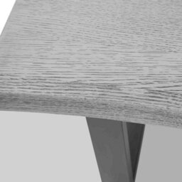 Soho Grey 85Cm Large Industrial Coffee Table - By Roseland Furniture - thumbnail 2
