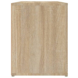Berkfield Shoe Rack Sonoma Oak 100X35X45 Cm Engineered Wood - thumbnail 6