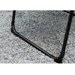 Gr8 Garden Set Of 4 Black Outdoor Garden Camping Beach Folding Chair - thumbnail 5
