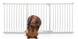 Bettacare Elite Pressure Dog Gate, 179Cm - 188Cm, Matt White, Pressure Fit Pet Gate For Dog And Puppy - thumbnail 1