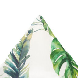 Gardenwize Pair Of Outdoor Garden Sofa Chair Furniture Scatter Cushions- Botanical Leaf - thumbnail 3