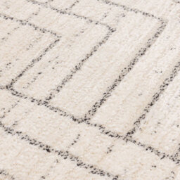 The Rug Edit Oslo Os05 Lines Grey Area Rug - 160X220Cm - thumbnail 8