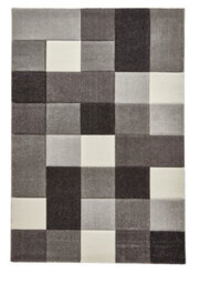 Grey Rug, Modern Geometric Handmade Rug, Luxurious Stain-Resistant Grey Rug For Bedroom, & Dining Room-60 X 230Cm (Runner) - thumbnail 1