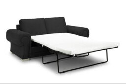 Verona Black (Sofa-Bed) Full Back Cushions