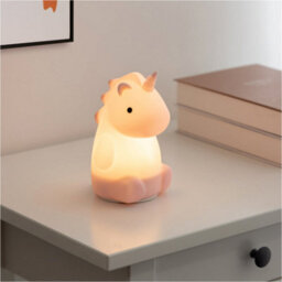 Loops Stylish Modern Pink Table Lamp For Indoor Home Décor - thumbnail 3