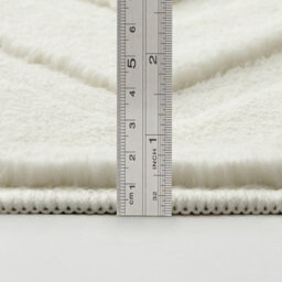 Bedlooms Cream High Low Pile Rug 200X290Cm, Soft Thick Piles, Diamond Pattern, Modern Area Rugs And Living Room Rug - thumbnail 7