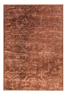 Orange Abstract Luxurious Modern Rug Easy To Clean Living Room And Bedroom-120Cm X 180Cm - image 1