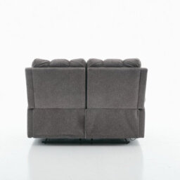 Manual Recliner Sofa, Fabric Upholstery Recliner Loverseat - thumbnail 3