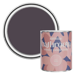 Rust-Oleum Grape Soda Matt Bathroom Wood & Cabinet Paint 750Ml - thumbnail 1