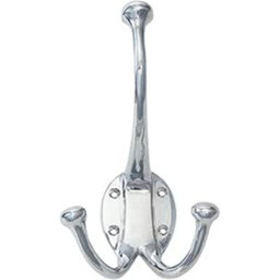 Castelion Chrome Double Hat And Coat Hook