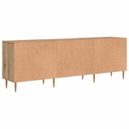 Berkfield Tv Cabinet Artisan Oak 150 X 30 X 50 Cm Engineered Wood - thumbnail 8