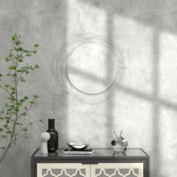 Homcom Metal Wall Art 65Cm Round Mirror For Living Room Dining Room Silver - thumbnail 7