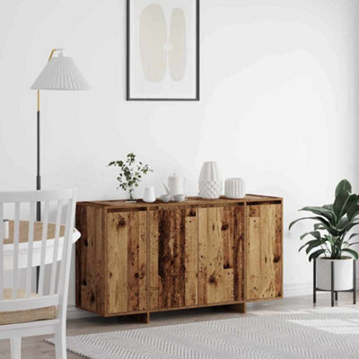 Berkfield Old Wood Sideboard Old Wood Solid Reclaimed Wood 135 X 41 X 75 Cm - image 1