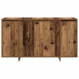 Berkfield Old Wood Sideboard Old Wood Solid Reclaimed Wood 135 X 41 X 75 Cm - thumbnail 6