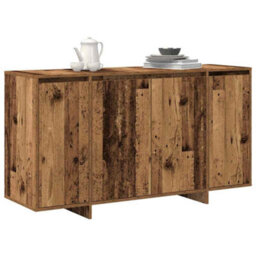 Berkfield Old Wood Sideboard Old Wood Solid Reclaimed Wood 135 X 41 X 75 Cm - thumbnail 3