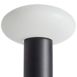 Wyld And Coco Black Mushroom Led Wireless Table Lamp - Portable Touch Dimmer, 3 Colour Temperatures - thumbnail 5