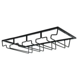 Under Cabinet Stemware Rack Bar Kitchen Wine Glass Holder - thumbnail 1