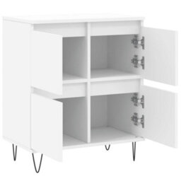 Berkfield Durable Sideboard White 60X35X70 Cm Engineered Wood - thumbnail 6