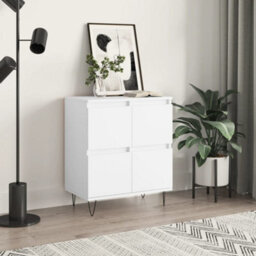 Berkfield Durable Sideboard White 60X35X70 Cm Engineered Wood - thumbnail 2