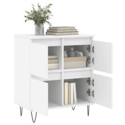 Berkfield Durable Sideboard White 60X35X70 Cm Engineered Wood - thumbnail 4