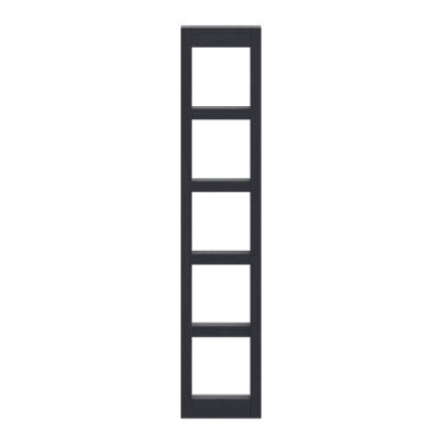 Alpinia Matt Midnight Navy Wine Rack Fascia, (H)715mm(W)147mm