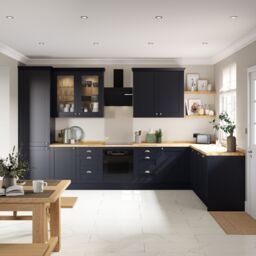 Alpinia Matt Midnight Navy Wine Rack Fascia, (H)715mm(W)147mm - thumbnail 8