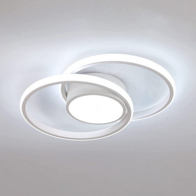 Pheashine White Round Led Ceiling Light 42W 4000Lm 40Cm 6500K Cold Modern Design - image 1