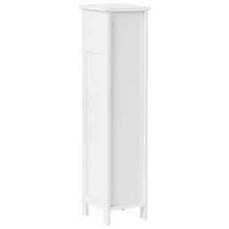 Beliani Toilet Paper Cabinet Olathe Bamboo White - thumbnail 6