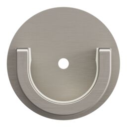 GoodHome Athens Grey Brushed Nickel Effect Metal & Plastic Recess Curtain Pole Bracket - thumbnail 2