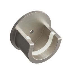 GoodHome Athens Grey Brushed Nickel Effect Metal & Plastic Recess Curtain Pole Bracket - thumbnail 4