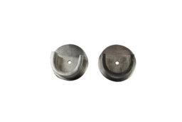 GoodHome Athens Grey Brushed Nickel Effect Metal & Plastic Recess Curtain Pole Bracket - thumbnail 1
