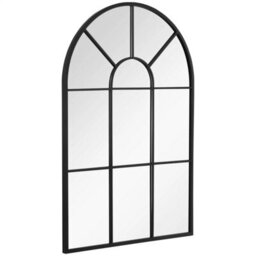 FURNOLD Large Arched Metal Wall Mirror For Bedroom Living Room - thumbnail 6