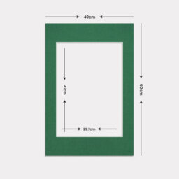 Ak Frames 60X40Cm Emerald Picture Mounts To Fit A3 Aperture Size - Mount Board Only (No Frame Included) - thumbnail 3