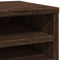 Walplus Desk Organiser Brown Oak 36X26X29.5 Cm Engineered Wood - thumbnail 7
