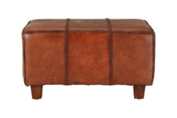 Buttercup Farm Inca Bench With Teak Wooden Legs - Textile - L53 X W80 X H43 Cm - Brown - thumbnail 1