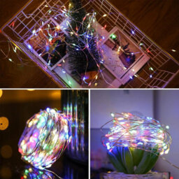 Usb Powered Fairy String Light In Multicoloured 20 Meters 200 Led - thumbnail 4