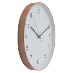 Orsina Elko Oval Wall Clock With Copper Finish - thumbnail 2