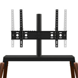 "Avf Hoxton Quad Freestanding Tv Stand, For Tvs Up To 86"" - Dark Wood" - thumbnail 5