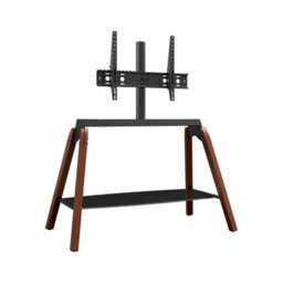 "Avf Hoxton Quad Freestanding Tv Stand, For Tvs Up To 86"" - Dark Wood" - thumbnail 1