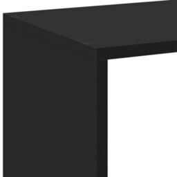 Berkfield Room Divider Bookcase Black 102X29X103.5 Cm Engineered Wood - thumbnail 9