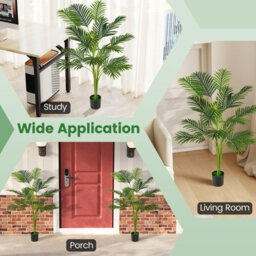 Gainoom 1.2M Artificial Palm Paradise Plant Large Fake Potted Tree W/ Wide Stable Pot - thumbnail 7